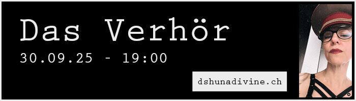 Special "Das Verhör" bei Domina Dshuna Divine (Zürich)
