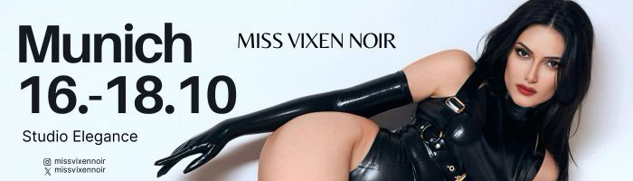Miss Vixen Noir zu Gast im Studio Elegance (München)