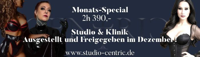 Monatsspecial im Dezember im Studio Centric (Stuttgart)