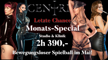 Monatsspecial im Mai im Studio Centric (Stuttgart)